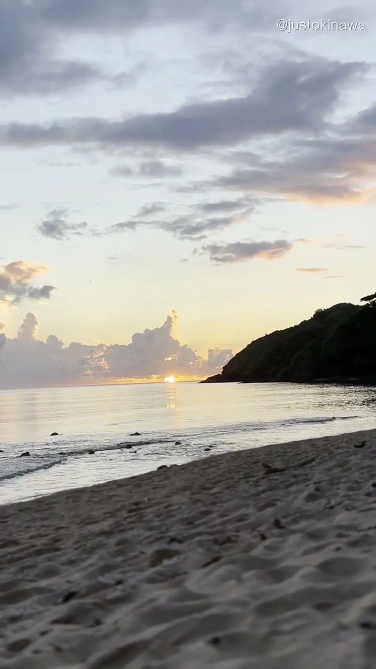 The last light before it disappears